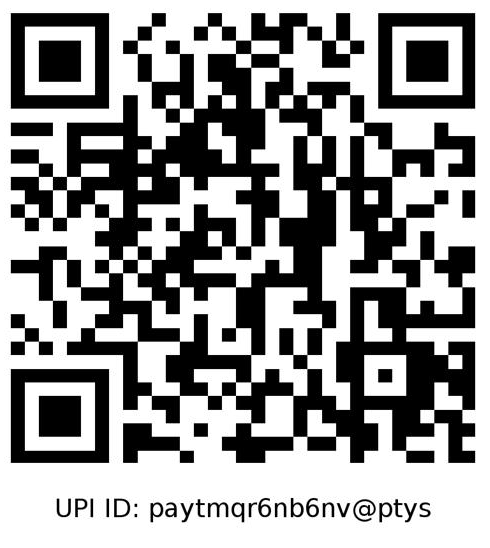 Scan to pay (UPI/GST invoice QR)